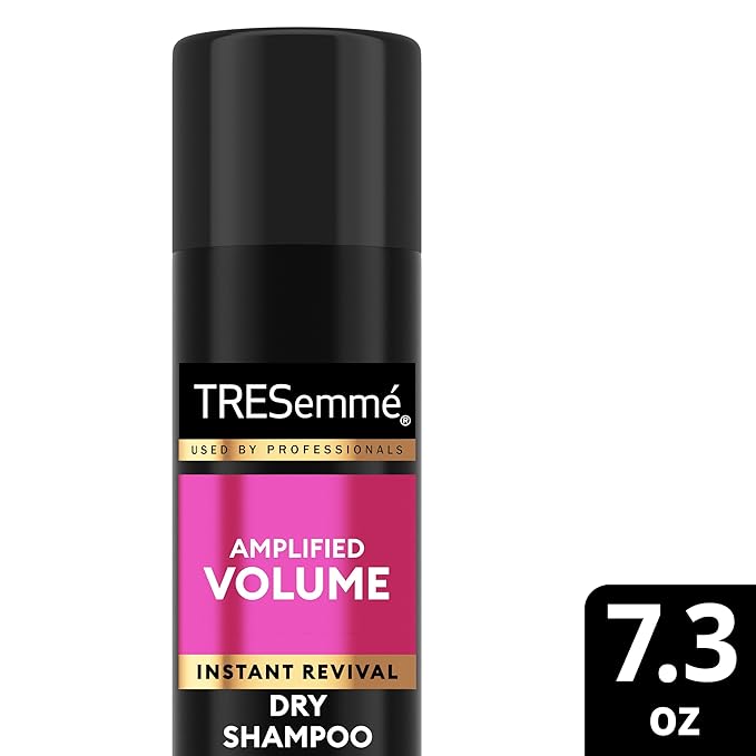 TRESemmé Dry Shampoo Spray, Volume Clean 6-Pack – Paraben-Free & Sulfate-Free Shampoo for Volumizing Fine Hair, Scented, 7.3 Oz Ea