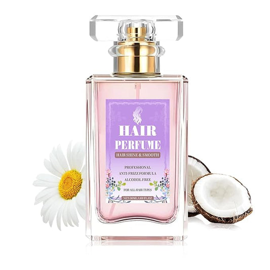 Hair Perfume for Women, Long-Lasting Hair Body Perfume Mist Spray, Honey Infused Chamomile Pheromone Hair Fragrance- Odor Remover Hair Shine Portable Fragrance Mist 1.69 fl.oz