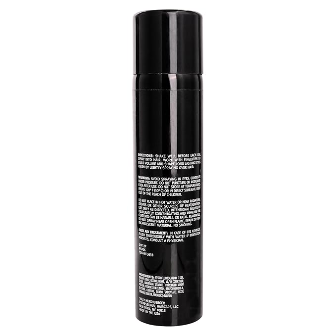 SALLY HERSHBERGER 24K Think Big Volume Dry Shampoo for Women & Men - Travel Size Hair Spray - Clean, Soft, Long Lasting Hold - Absorbs Oil - Salon Style Product - All Hair Types - Sulfate Free - 8.5oz