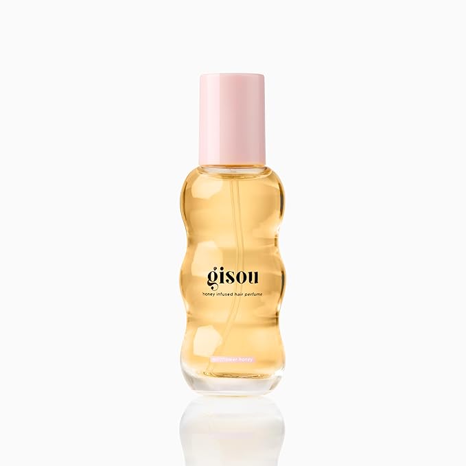Gisou Honey Infused Hair Perfume Mini – Long-Lasting Hair Fragrance with Mirsalehi Honey & Argan Oil, Wildflower Honey, 0.5 Fl Oz