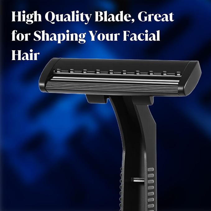 200Pcs Twin Blade Disposable Razors With Clear Safety Cap, Stainless Steel Disposable Razors, Men Bulk Plastic Shaver, Multipurpose Portable Manual Shaver for Bathing Hotel Travel