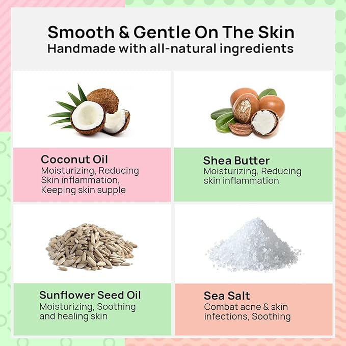 Lagunamoon Bath Bombs - 25 Extra Large Pieces, 3 Bubble Bars, Dried Flowers - Bubble Bath Shower Salts for Women, Men, Kids - Relaxing Bathbombs Gift Set Bath Essentials Shower Steamers