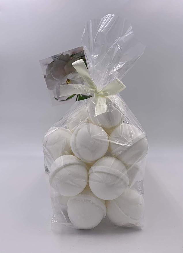 Spa Pure GARDENIA Bath Bomb - 14 Bath Fizzies with Shea Butter, Ultra Moisturizing (12 Oz) ...Great for Dry Skin (Gardenia)