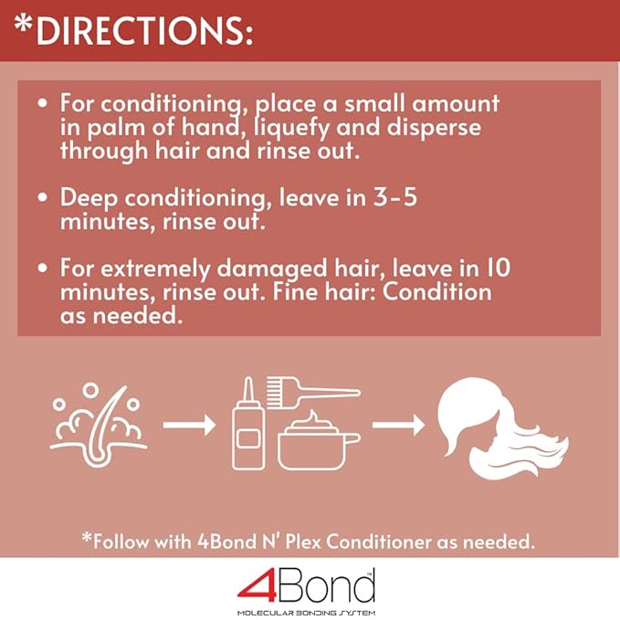 POWERTOOLS 4BOND Bond Building Conditioner | Restore Damaged Hair | Contains Advanced Polymers, Keratin, Baobab & Quinoa Proteins (8 Fl Oz)