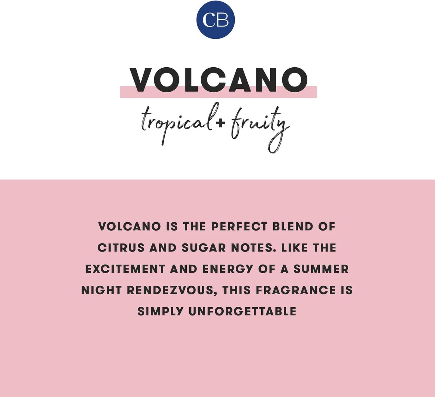 Capri Blue Diffuser Oil Refill - Premium Fragrance Oil - Use with Electric or Ultrasonic Diffusers for Home - Long Lasting Sugared Citrus Scent (Volcano, 0.5 fl oz)