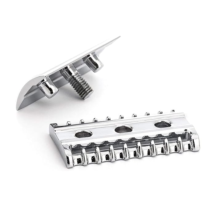 MÜHLE TRADITIONAL R41 Double Edge Safety Razor (Open Comb) For Men - Perfect for Every Day Use, Barbershop Quality Close Smooth Shave