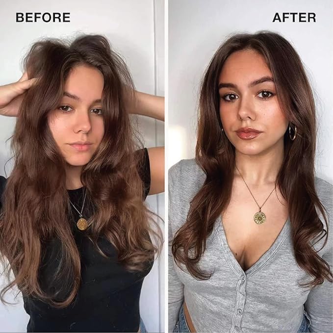 IGK Hair Treatment Full Size Set | Antisocial Dry Hair Mask + Good Behavior Spirulina Spray | Overnight Bond-Building + Keratin Like Smoothing Spray | Set of 2 - New and Improved Scent