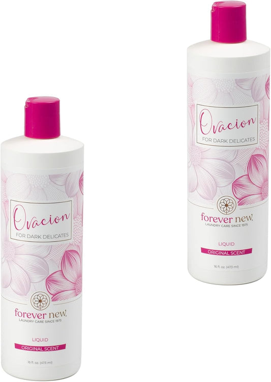 Ovacion by FOREVER NEW (2 pk) Liquid Laundry Detergent - Natural Fabric Care Wash - Scented, 16 Fl Oz Each