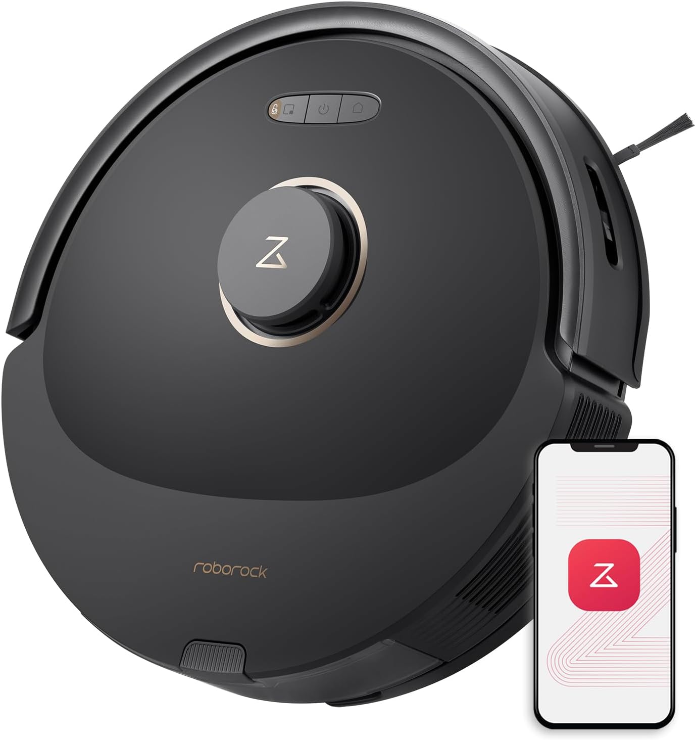roborock Q8 Max Robot Vacuum and Mop Cleaner, DuoRoller Brush, 5500Pa Strong Suction, Lidar Navigation, Obstacle Avoidance, Multi-Level Mapping, Perfect for Pet Hair