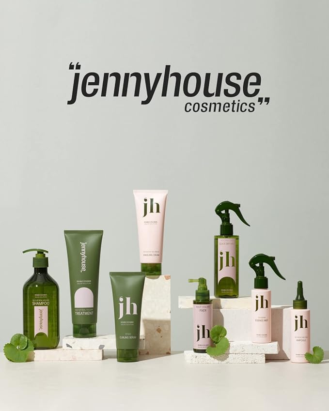 JENNYHOUSE Self-Up Real Care Treatment - Damaged Hair Treatment for Frizz Control Prevents Breakage & Restores Volume - Sandalwood & Rose Scent, 7.8oz.