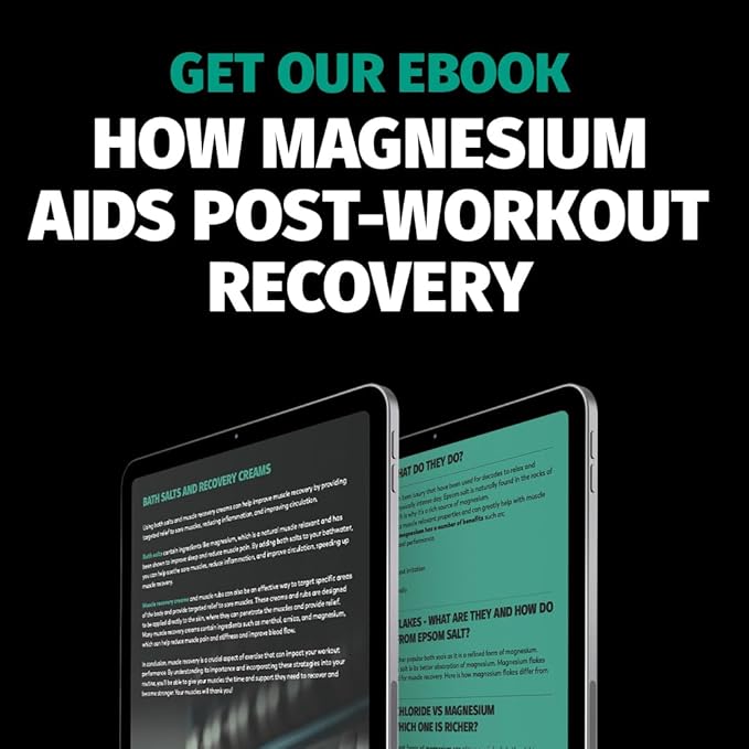 Coach Soak Recovery Bath Soak & Cream - Alternative to Epsom Salt Bath Soak - Fast-Absorbing Pure Magnesium Flakes with 21 Minerals, Bath Salts & Essential Oils - 2 Pack - Cooling Peppermint