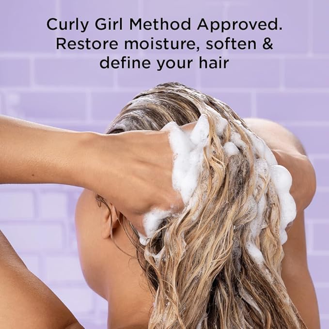Noughty Wave Hello Curl Defining Shampoo - 97% Natural, Vitamin-Rich Formula for Curly and Wavy Hair, Sulphate-Free Vegan Haircare, 250ml