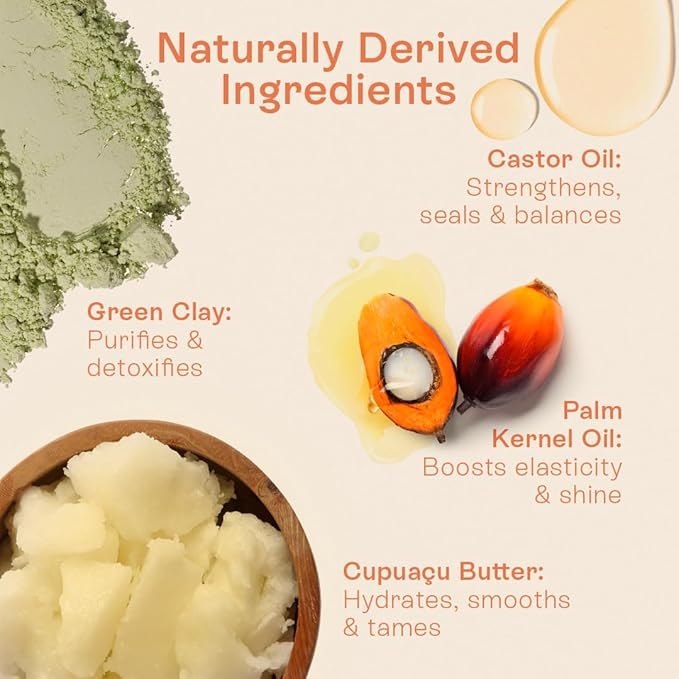 Rosemary Solid Shampoo & Conditioner Set | For Thinning Hair & Frizz Control | Vegan, Sulfate-Free, Eco-Friendly | Plastic-Free Hair Care | Made in Brazil