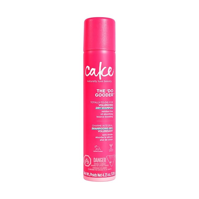 Cake Beauty Style Extending Dry Shampoo, The Do Gooder - Refresh Hair and Absorb Oil Between Washes - With Cornstarch - For All Hair Types - 120 g