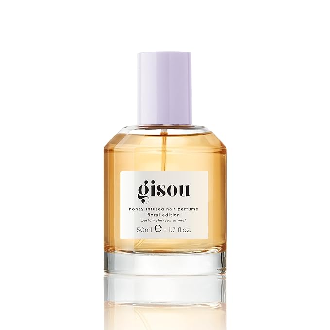 Gisou Honey Infused Hair Perfume Floral Edition - Lavender Berry, A Warm and Luxurious Fragrance with an Earthy and Indulgent Scent, Nourishing and Hydrating Hair Shine Spray (1.7 fl oz)