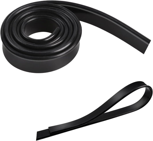 Squeegee Replacement Rubber 41 Inch Squeegee Rubber Replacement Black Squeegee Rubber Silicone Squeegee Blade Squeegee Refill Blades Head for Windows Glass Cleaning Shower Doors
