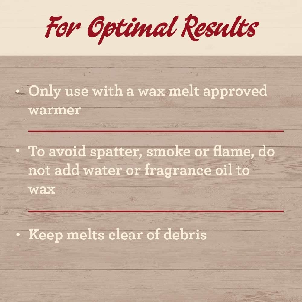 Our Own Candle Company Premium Wax Melt, Balsam Pine, 6 Cubes, 2.4 oz (4 Pack)