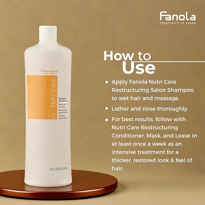 Restructuring Hair Shampoo for Women & Men - Moisturizing Shampoo for Dry Hair Enriched with Milk Protein - Repairing, Nourishing, Anti-Frizz Formula for Dry & Brittle Strands (33.8 Fl oz)