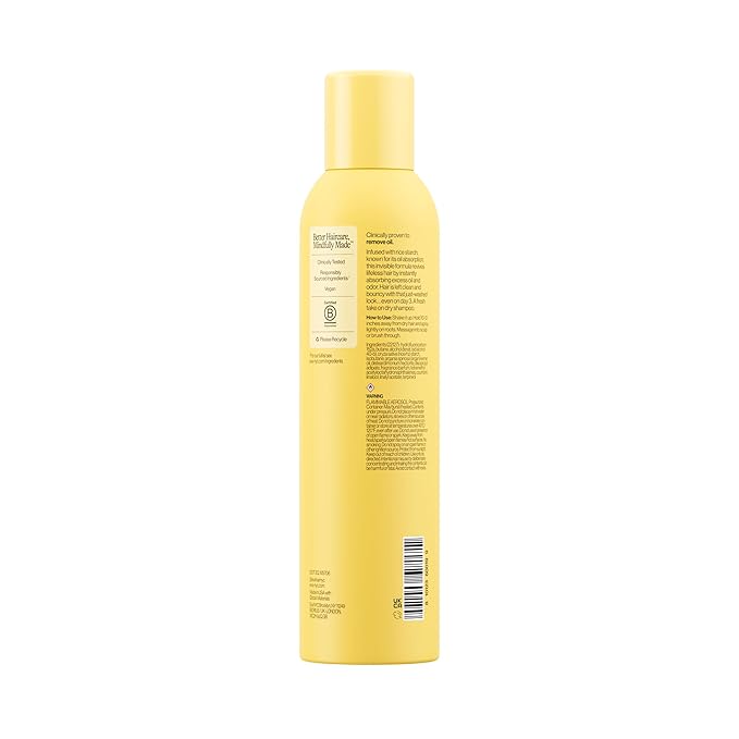 Eva NYC Freshen Up Invisible Dry Shampoo, Cleansing for Women of All Hair Types, Non Toxic with Argan Oil & Rice Starch, GMO-Free, Leaves No White Residue, 5.3 oz