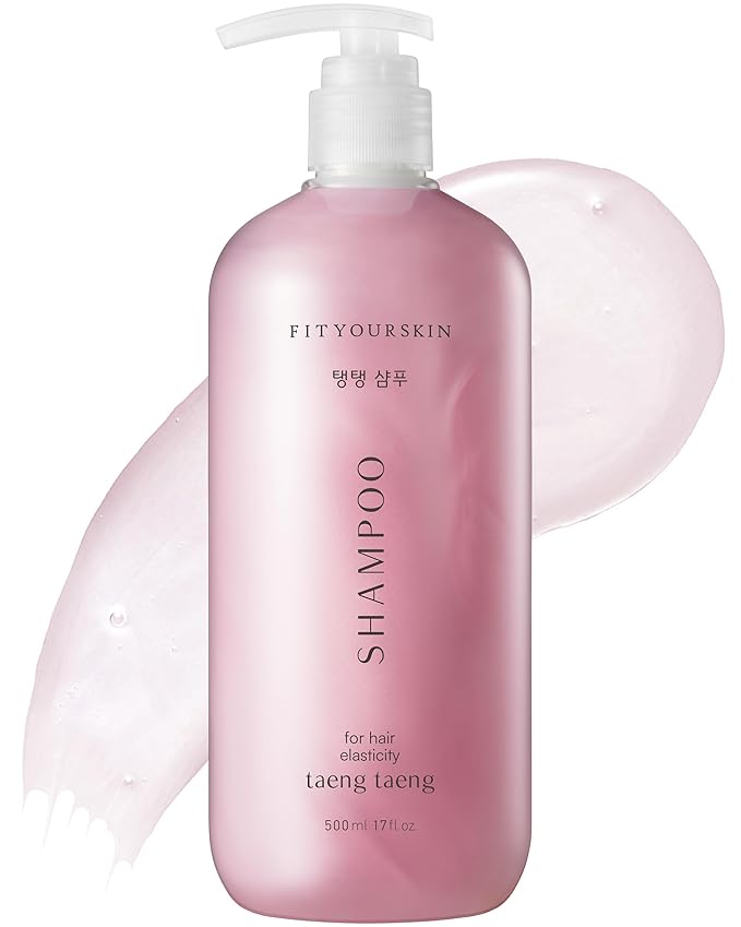 TAENG TAENG Elasticity Hair Shampoo- pH 5.5 Keratin & Protein Perfumed Shampoo for Thicker, Fuller Looking Hair - Rose Garden Scent - Paraben Free - 17 fl.oz