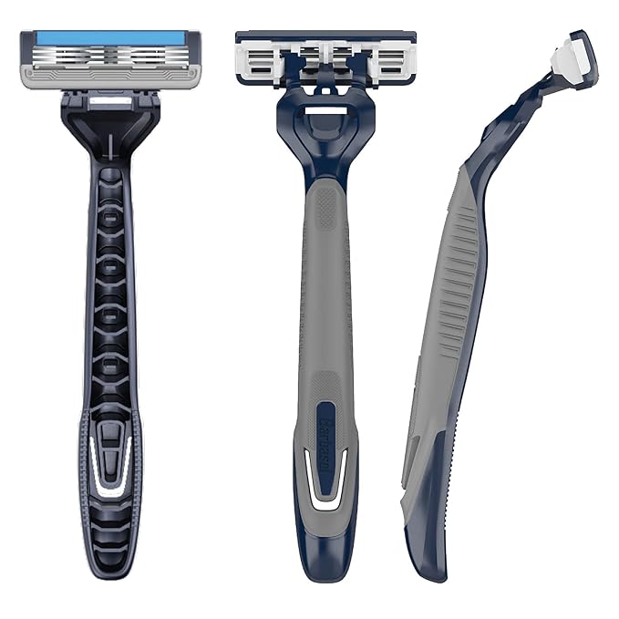 Barbasol Ultra 3 Premium Disposable Razor Value Pack Bundle (3 Packs/12 Total Razors)