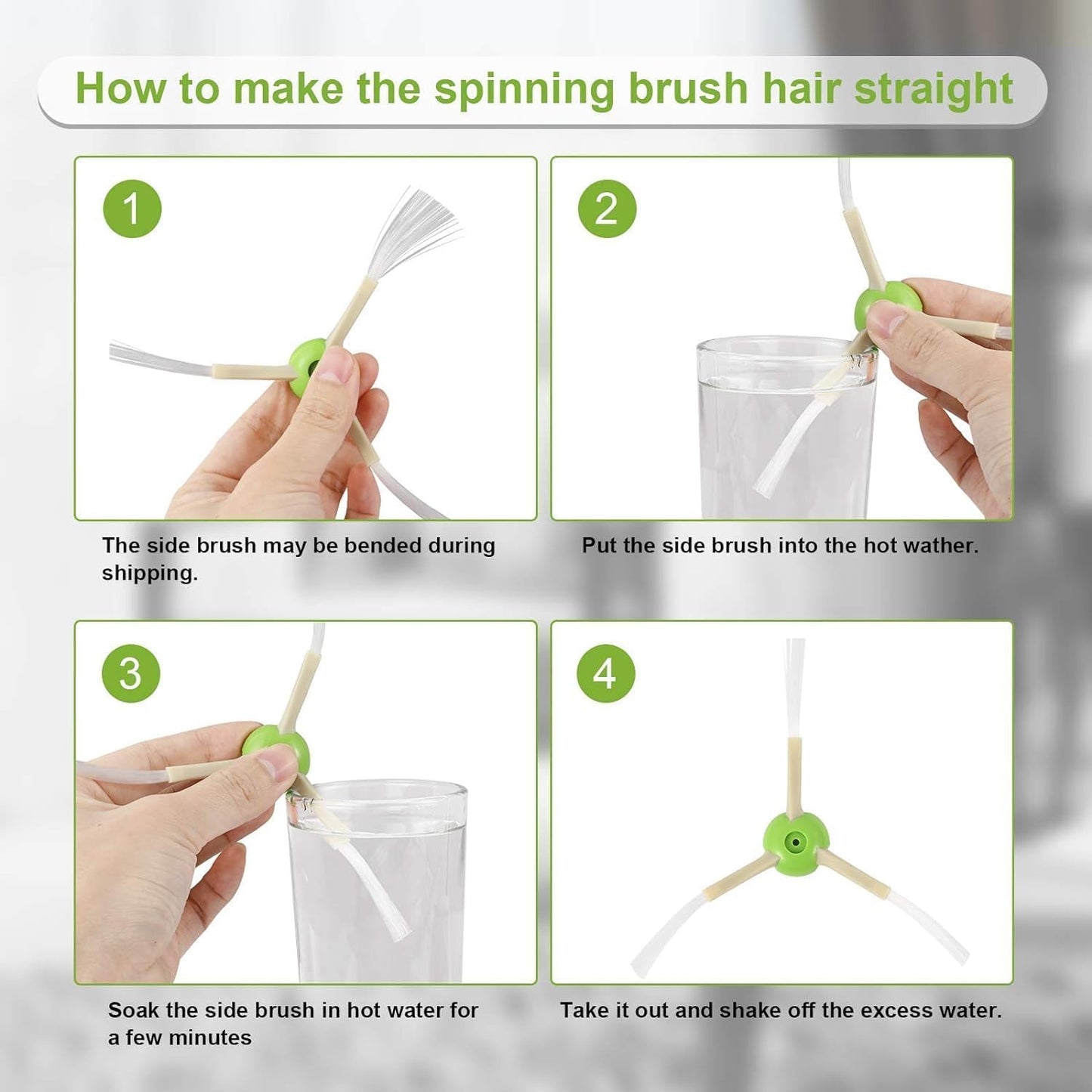 19 Pack Replacement Parts Compatible for Roomba j7 j7+/Plus E5 E6 E7 i7 i7+ i3 i3+ i4 i4+ i6 i6+ i8 Vacuum Cleaner, Replenishment Kit 2 Set Roller Brushes,8 Filters,8 Side Brushes