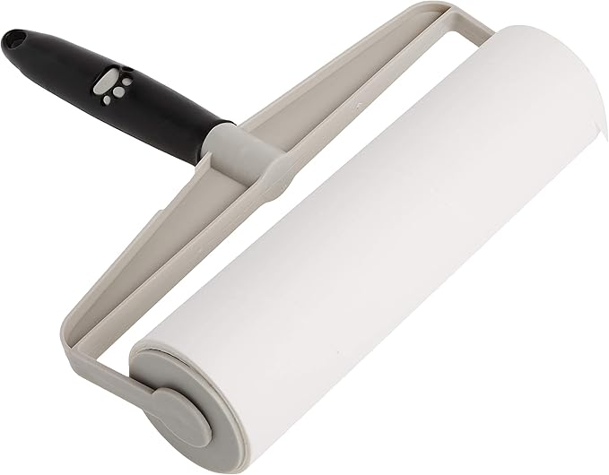 Spotty Supersize Extra Sticky, Adhesive Lint Roller, Pet Cat & Dog Hair Remover for Clothes and Furniture, 60 Sheet ct Black