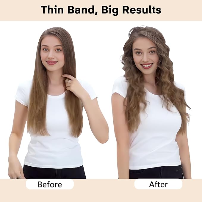 Velvet Heatless Curls Overnight Hair Curlers to Sleep In, Overnight Curls Thin Heatless Hair Curler - No Heat Curlers for Long Hair Volume, Heatless Curling Set with Bonnet - Leopard Print