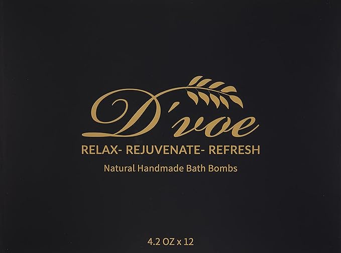 Bath Bombs Gift Set, XXL 4.2oz 12Pcs. All Natural Handmade Bathbombs With Organic Essential oils, Moisturizing Shea Butter/ Bath Salts for Relaxation/ Stress Relief .Great for any Occasions