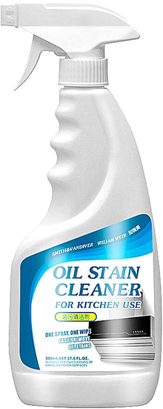 Oven cleaner Kitchen,Heavy Oil Cleaner, 2025 Upgrade Multipurpose Grease Remover, Durable Stain Cleaning Agent for Kitchen Surfaces, Portable Degreasing Spray 500ML