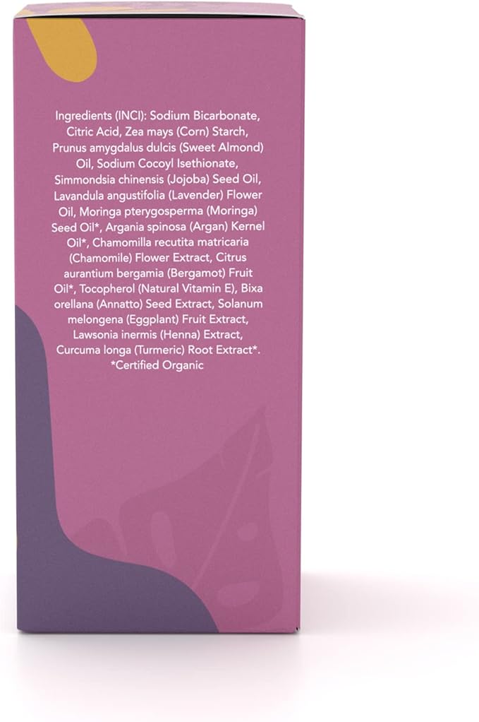 Bath Bombs Saavy Naturals - Clean, Plant Based Ingredients- Made in USA| Organic Bath Bombs 2 Pack Gentle Moisturizig Formula, Foaming Fizz Bubbles, Gift for Women and Kids, 6 Oz Each, 2 Pack