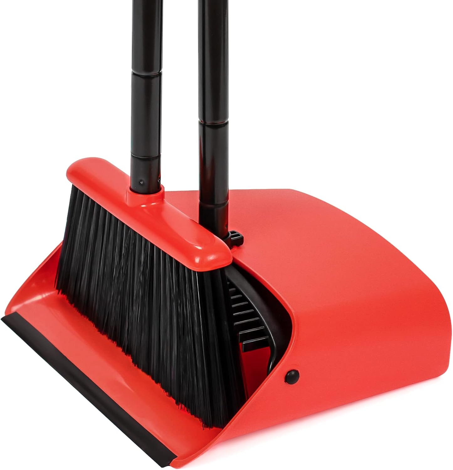 TreeLen Broom and Dustpan Set, 52 inch Broom and Dust Pan Combo for Home