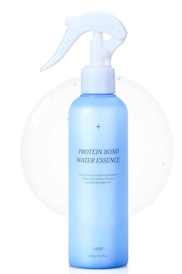 HAIR PLUS Protein Bond Water Essence for Hair 200ml | Hair Serum for Frizzy and Damaged Hair Scalp Serum Frizz Control Hair Care Products | Hair Regrowth Essence Intensive Spray Korean Hair Essence