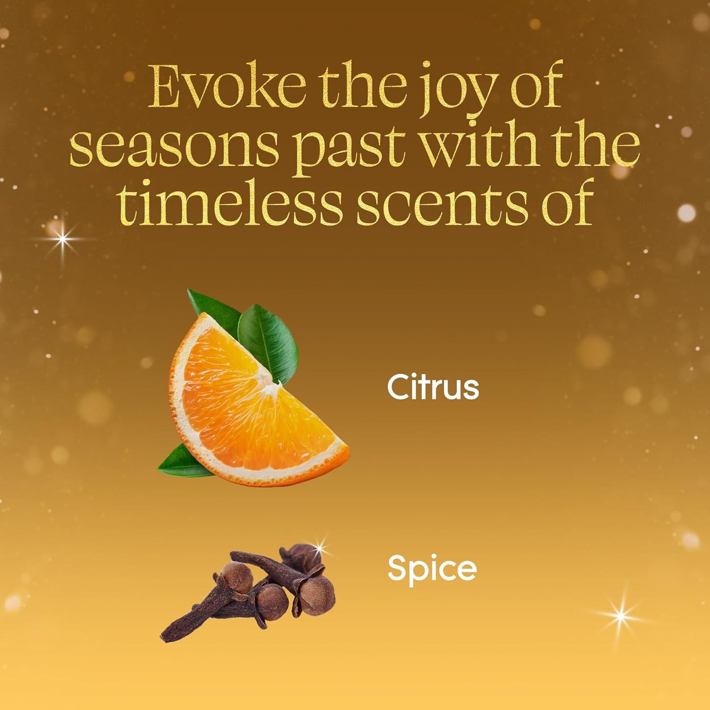 Glade PlugIns Refills Air Freshener, Orange Zest & Clove, Scented and Essential Oils for Home and Bathroom, 0.67 Fl Oz, 5 Count