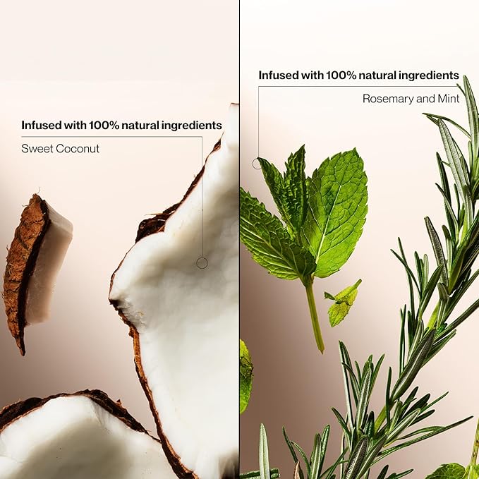 Suave+ Dry Shampoo Spray Variety 2-Pack – Invigorating Rosemary & Mint, Refreshing Sweet Coconut, 4.3 Oz Ea
