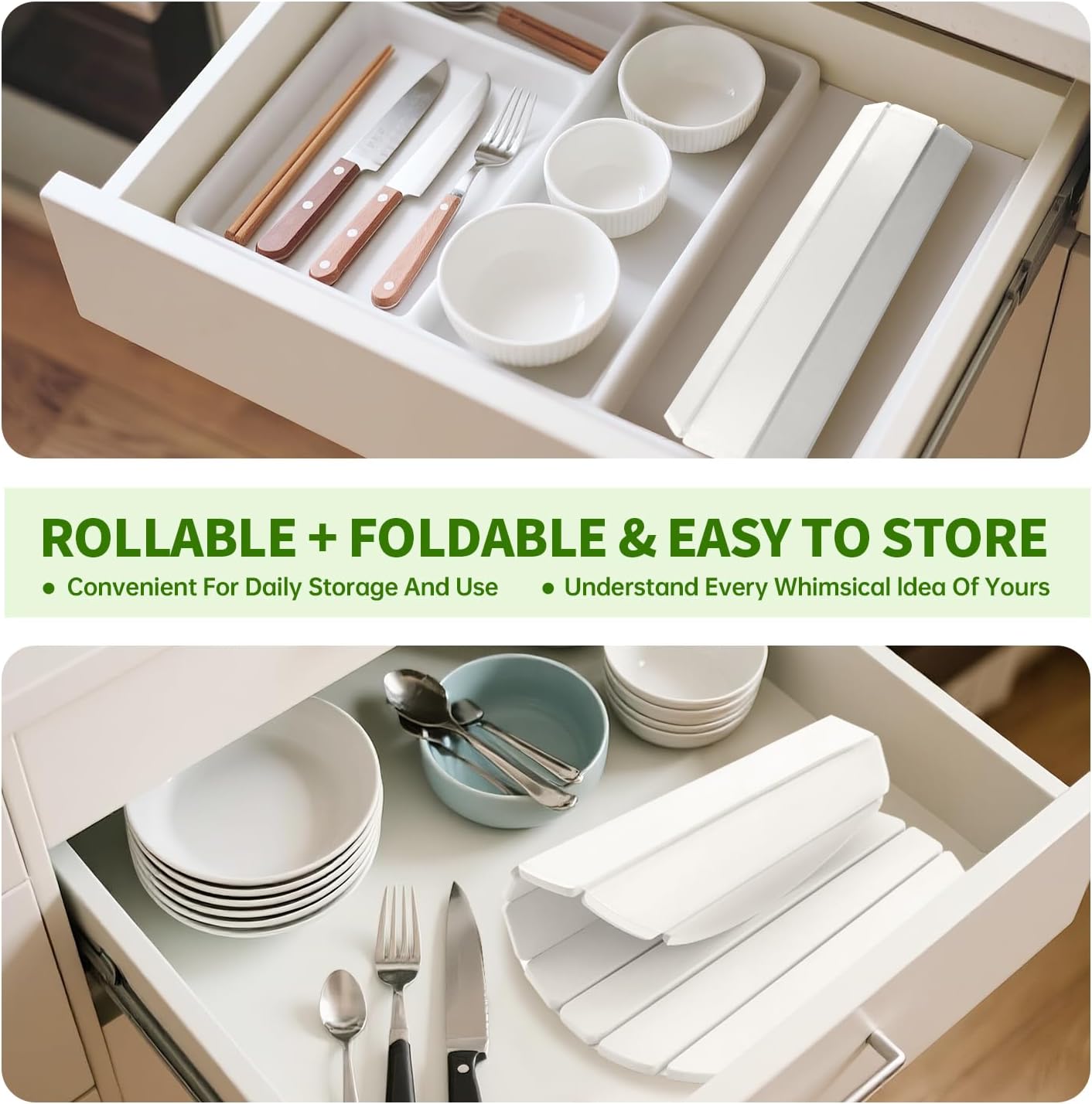 Stone Drying Mat for Kitchen Counter Oval, 23.62"x15.35", Collapsible Quick Dry Dish Drying Mat, Absorbent Diatomaceous Earth Pads Match Any Countertop for Dishes Kitchen and Bathroom