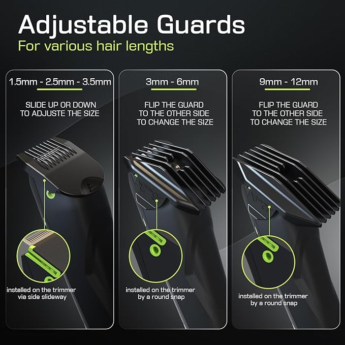 Electric Body Hair Trimmer for Men: Manscape Ball Trimmer Waterproof Pubic Hair Groomer Cordless Rechargeable Groin Shaver Replaceable Blade Wet/Dry Hygiene Razor Portable Body Grooming Travel