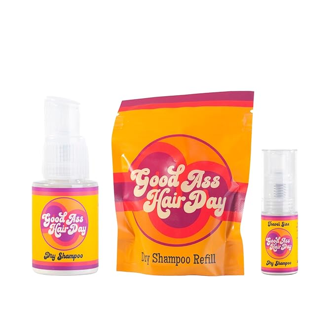 Good A- Hair Day Dry Shampoo Refill (OG Vanilla)) - All Natural, Talc-Free, Absorbs Oil, Made in Eau Claire, WI