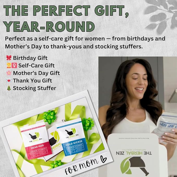 Aromatherapy Shower Steamers Gift Set, Shower Bombs Made in The USA, Relaxation Gift for Women, Lavender Shower Steamers for Women, Eucalytus Shower Steamer, Mothers Day Gifts