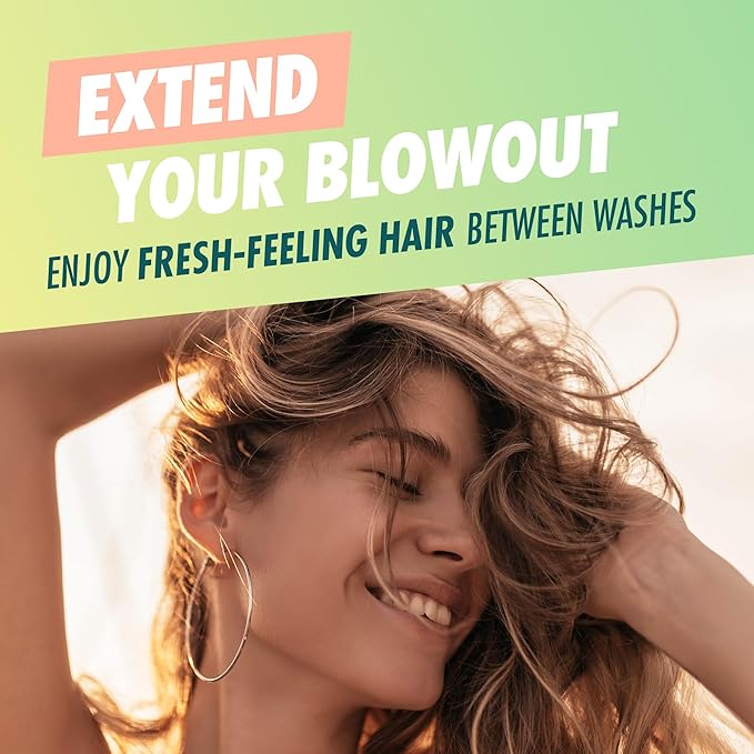 Batiste Light Dry Shampoo, Mellow Melon, Invisible Finish, Refresh Hair & Absorb Oil Between Washes, 3.81 Oz.