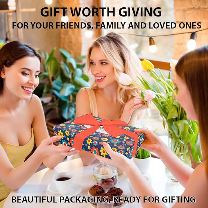 Shower Steamers for Women Gift Set, 24pc Shower Bombs Aromatherapy Gift Set w/Organic Essential Oils. Shower Melts, Bath Bombs for Shower, Birthday Gifts, Individually Wrapped & 4 Boxes of Pack of 6