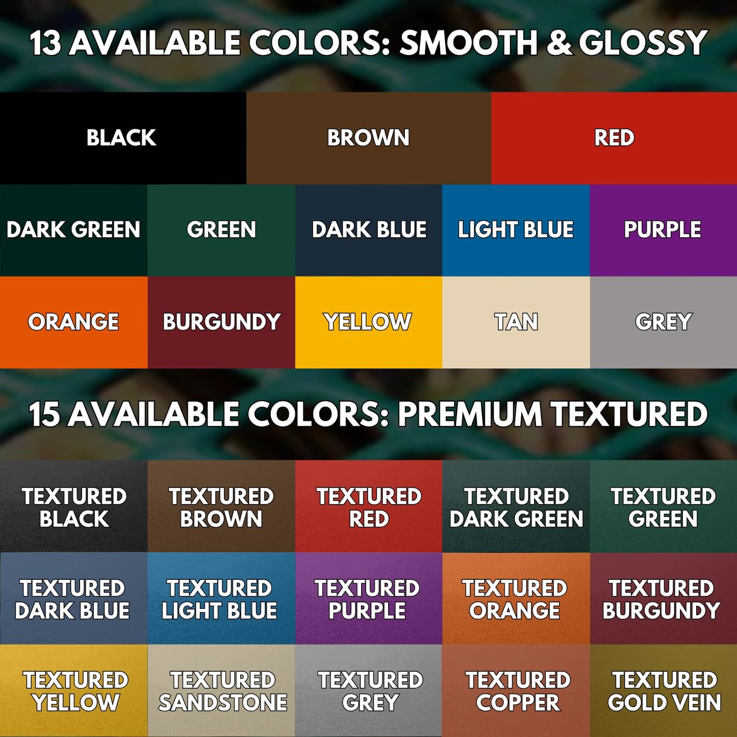 COATEDOUTDOORFURNITURE RFT-TXTLBL Heavy Duty Round Trash Receptacle with Flat Top, Liner Included, 32 Gallon, Textured Light Blue, Made in America