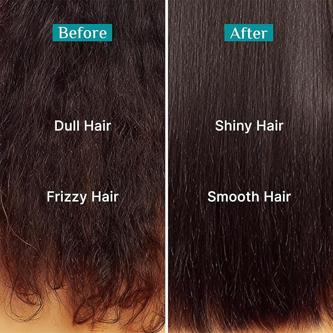 Pilgrim Patuá & Keratin Hair Smoothing Shampoo | Anti-Frizz Formula | Gently Cleanses, Softens & Adds Shine | Smooth, Silky & Bouncy Hair | Sulfate-Free | 6.76 Fl Oz (200ml)