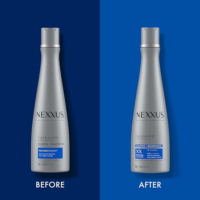 Nexxus Therappe Shampoo Ultimate Moisture For Dry Hair Silicone-Free 13.5 oz