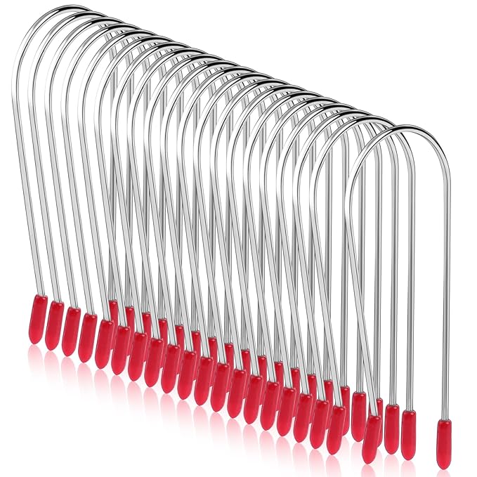 20 Pieces Hair Roller Clips, Replacement Securing Pins Kit for Long Hair, Portable Travel 1.25 Inches Rollers