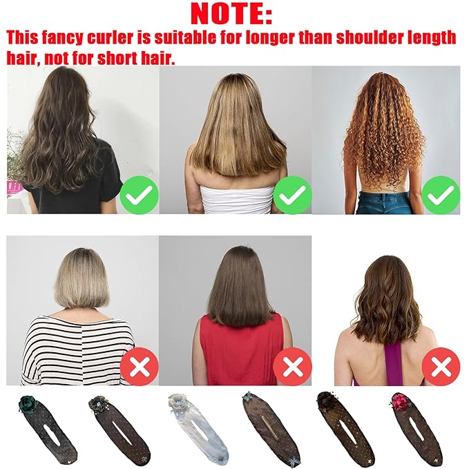 Hair Bun Maker, Ball Hair Clip, Hand-Embroidered Flower Bun Roller Twister, Lazy Hair Curler for Long Hair - Accessories for Women