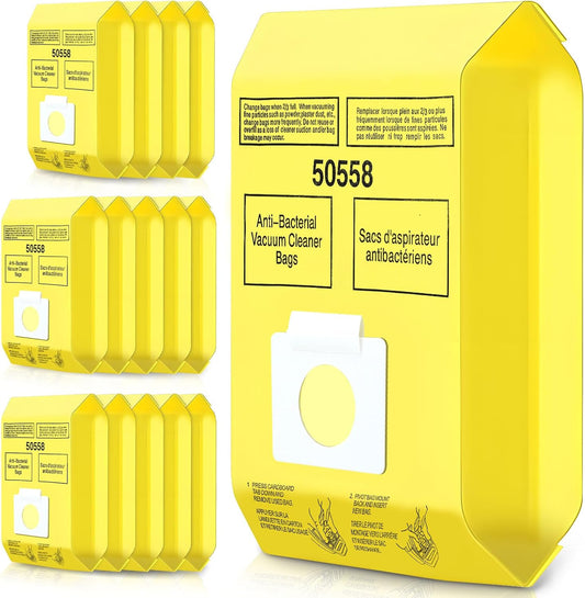 15 Pack Vacuum Cleaner Bags Fit for Kenmore Canister Type C/Q 5055 50555 50557 50558 and Pana·sonic Type C-5 C-18, 200 Series, 400 Series, 600 Series, 700 Series, 800 Series (15 Pack)