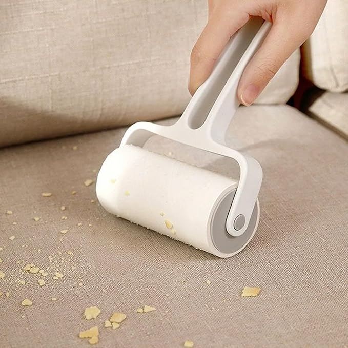 Lint Roller Refills,Extra Sticky Lint Roller Replacement Refills Only, Inside Diameter 1.5 inch, 60 Sheets per Roll (Pack of 10, Total 600 Sheets, 4 inch)