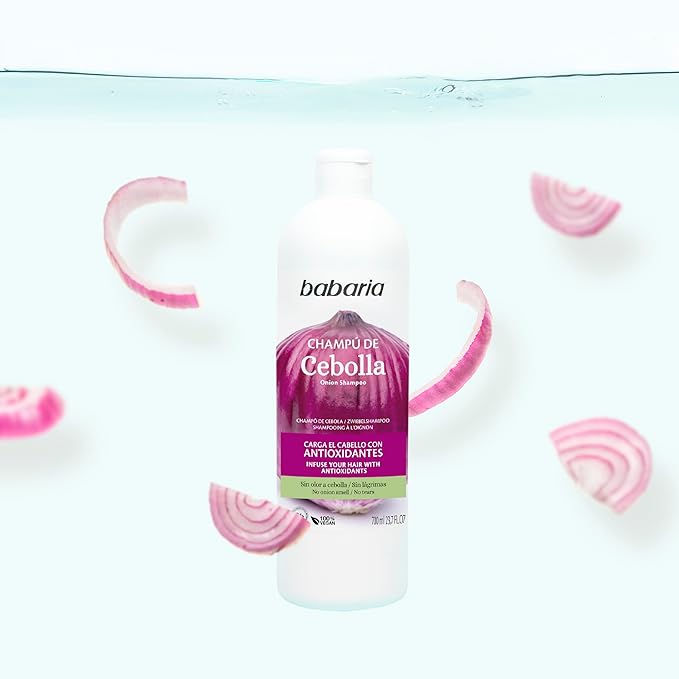 Babaria Onion Shampoo for Unisex - 23.7 oz Shampoo