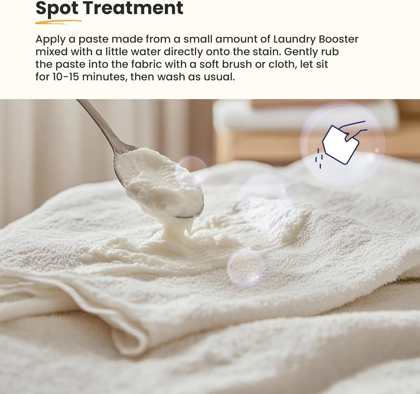 Good Natured Brand | Natural Enzyme Laundry Booster | Stain & Odor Remover | Hypoallergenic, Safe for Sensitive Skin | Eco-Friendly | Fragrance-Free | 47oz, 94 Loads